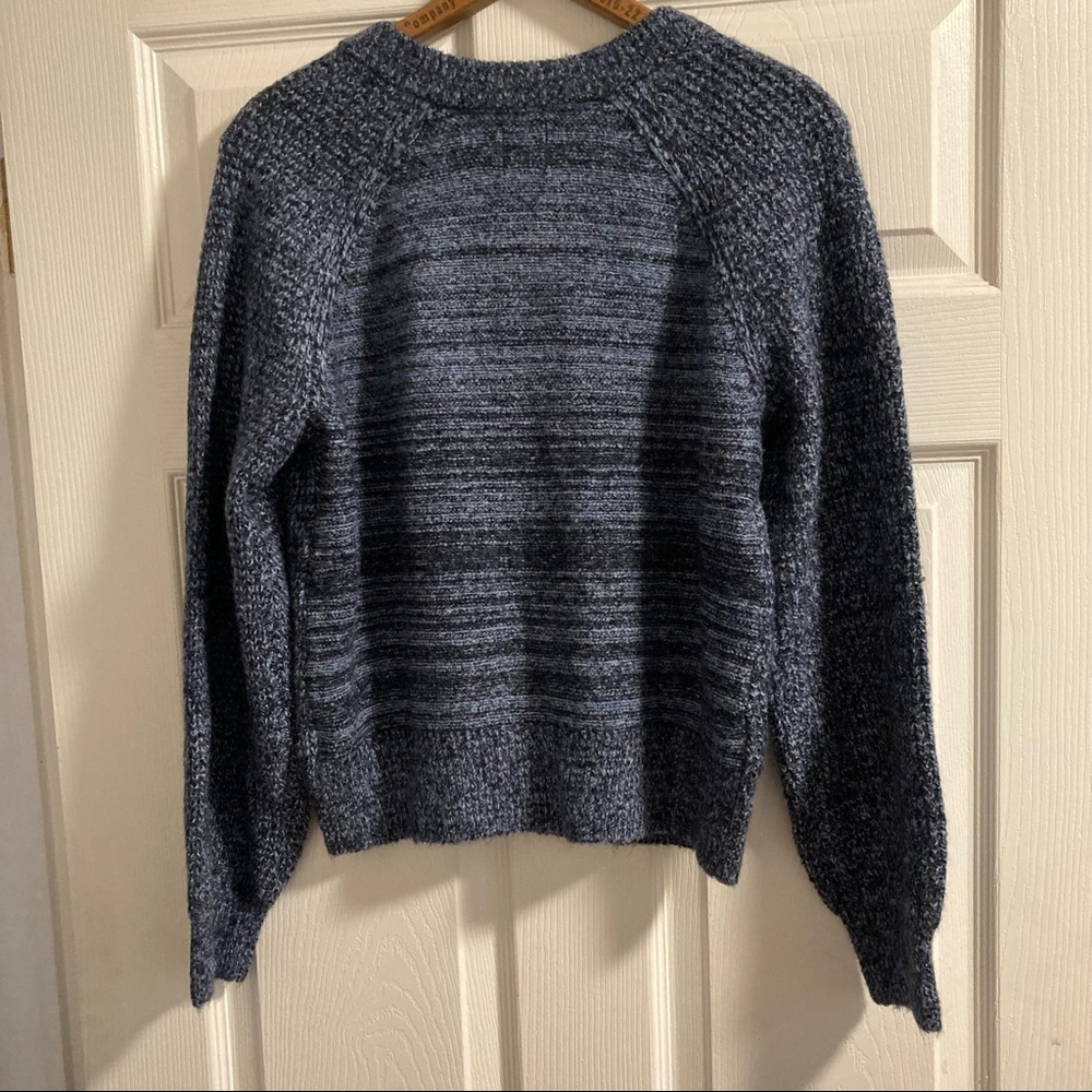 Gap NWT LS Seed Stitch Cardigan Navy Size XS - Picture 2 of 7